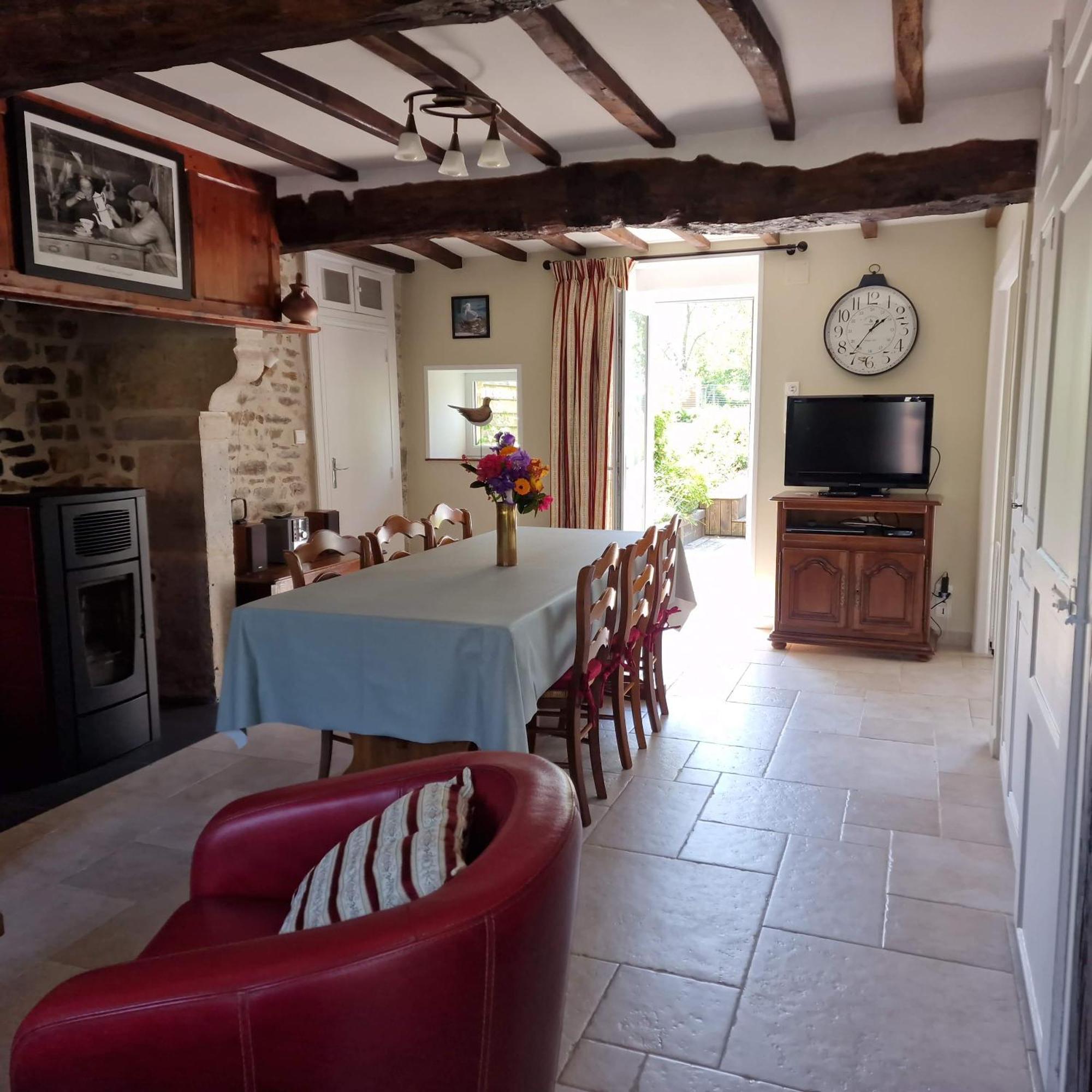 Le Dy En Fleurs Villa Saint-Maurice-en-Cotentin Exterior photo